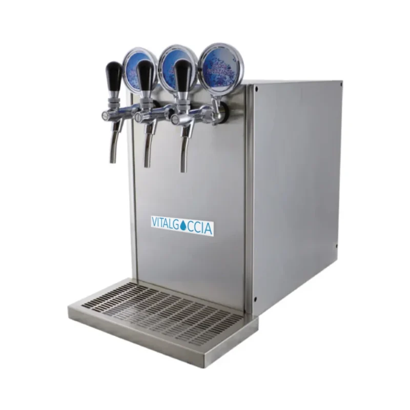 refrigeratore acqua per BarRistoranti a microfiltrazione 3 vie naturalefreddafrizzante – 90lth