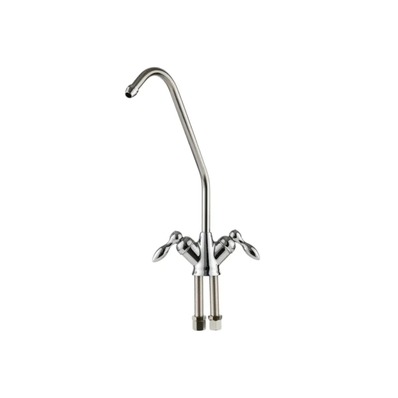 Rubinetto Lysso per depuratore acqua 2 vie cromo aggiuntivo