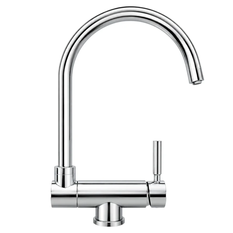 Rubinetto Nexan per depuratore acqua 3 vie abbattibile per sottofinestra cromo sostitutivo
