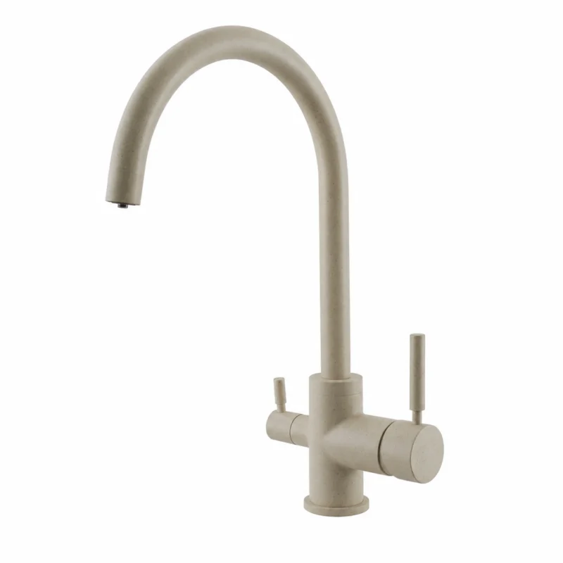 Rubinetto Selaris per depuratore acqua 3 vie granito avena - fragranite sostitutivo