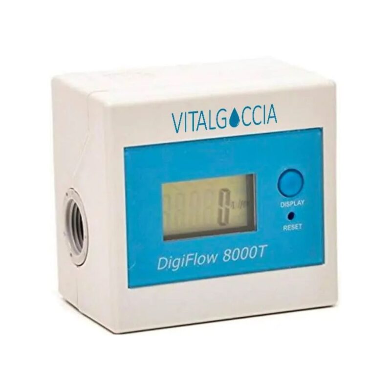 contalitri digitale Digiflow 8000t monitoraggio tempo litri 01001205