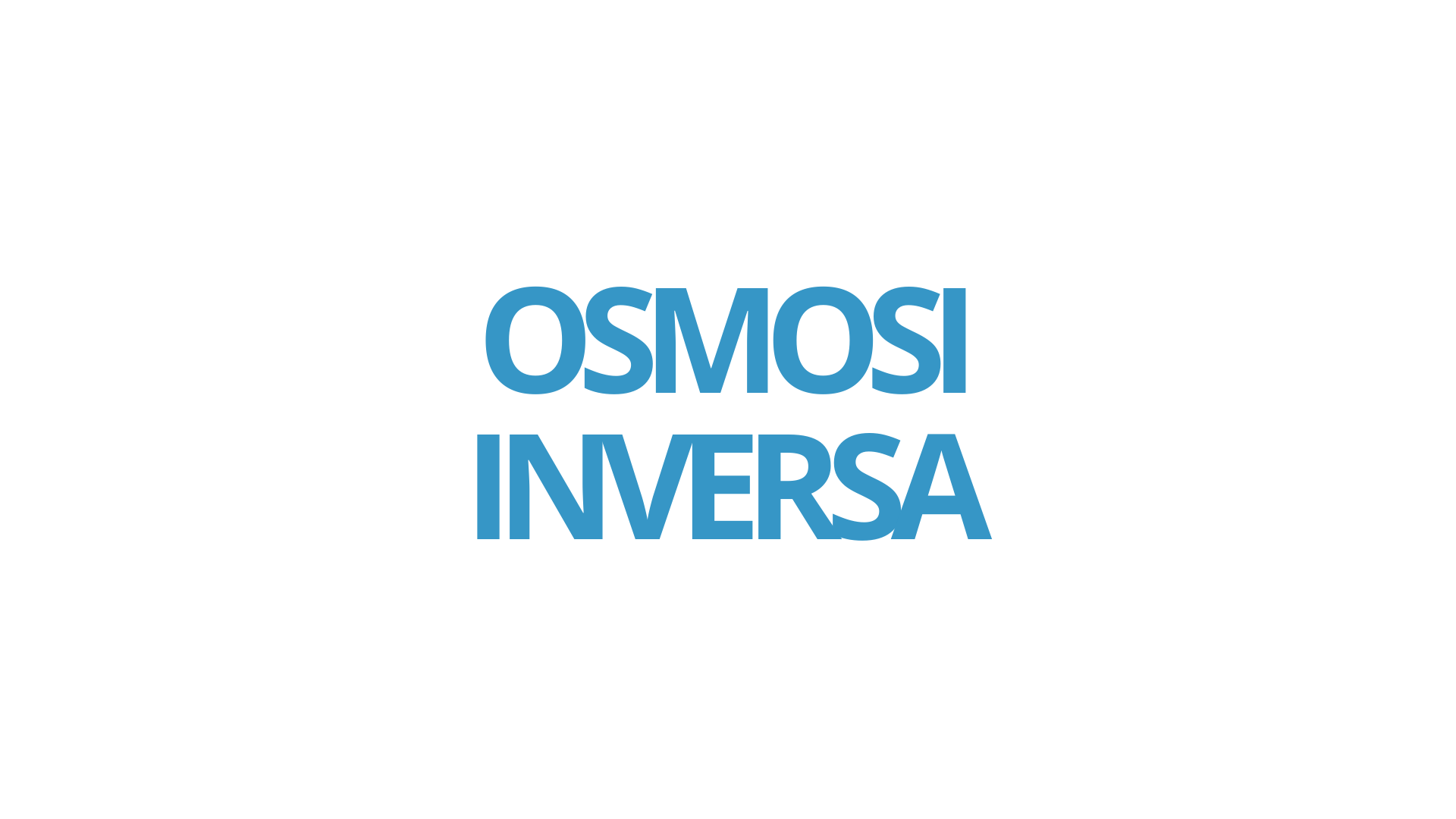 Depuratori acqua osmosi inversa