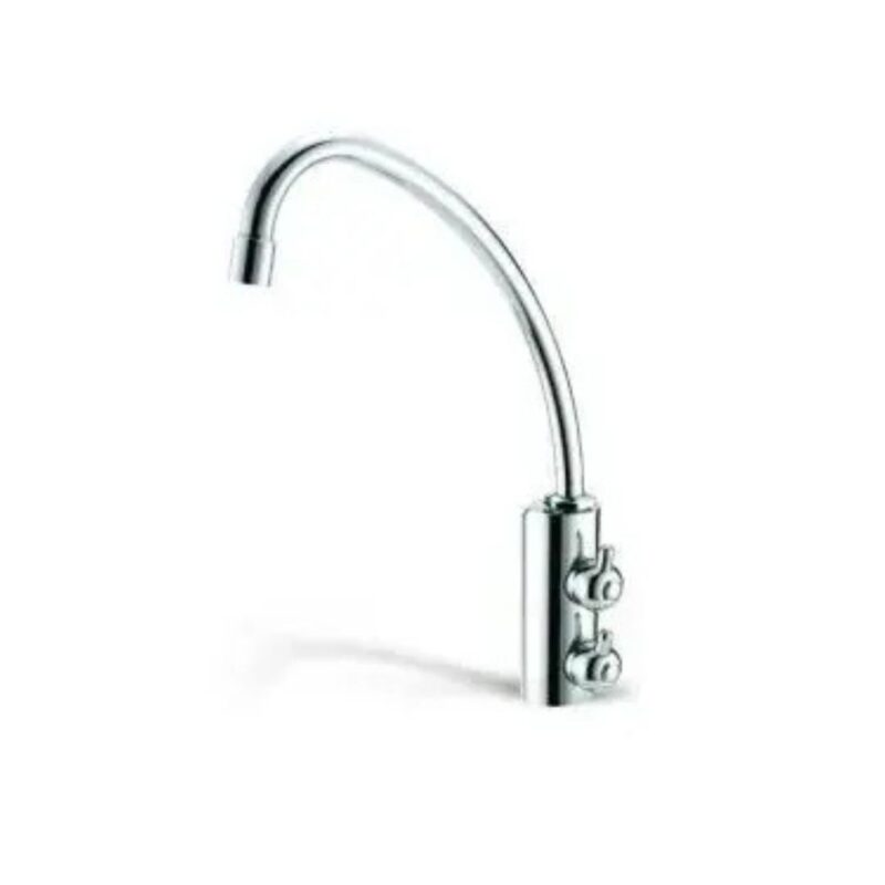 Rubinetto Aurima per depuratore acqua 2 vie cromo aggiuntivo