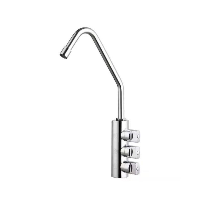 rubinetto elvion per depuratore acqua 3 vie cromo aggiuntivo 10003043 cr