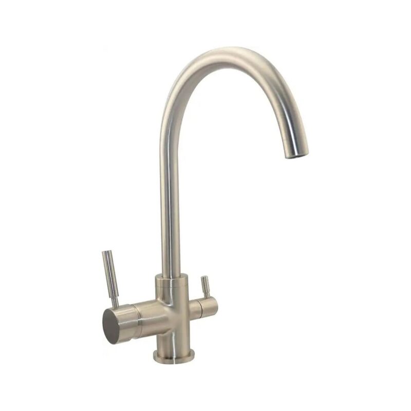rubinetto selaris per depuratore acqua 3 vie cromo satinato sostitutivo 10003025 cs
