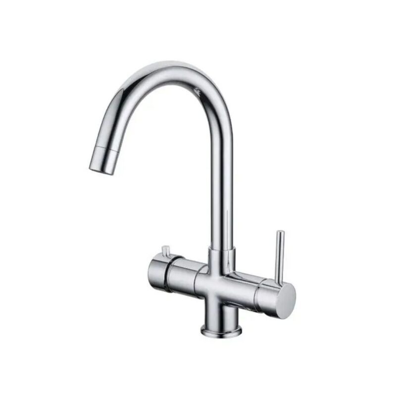 rubinetto tiron per depuratore acqua 5 vie sostitutivo cromo 10005015 cr
