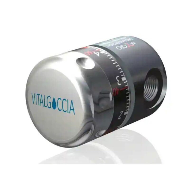 SR-Micro Riduttore di pressione Co2 per bombole monouso attacco 11x1 monouso