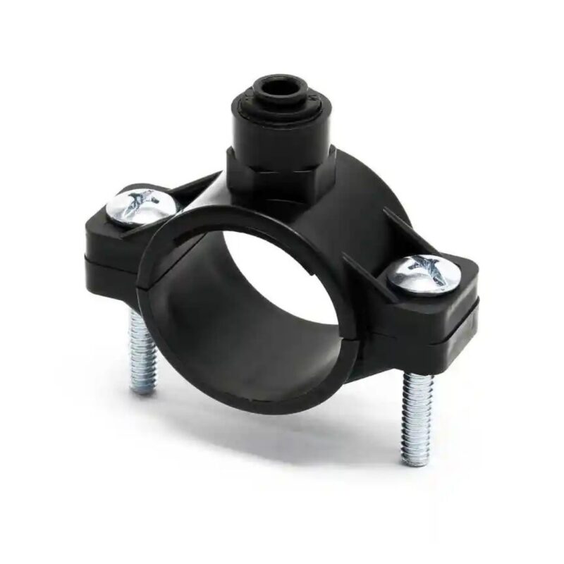 valvola di scarico a morsetto 1 4 compressione nera 01003002 02